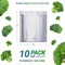 Thermal Bubble Mailer 8 x 11 Pack of 10 Foil Mailing Envelopes Self Seal Cool Bubble Mailers Waterproof Cold Shipping Package Insulated Shipping Bags for Food Perishables Cosmetics